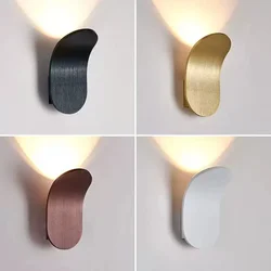 Lámpara de pared montada en el baño, luz Led COB de lectura de cabecera ajustable, moderna, de lujo, para interior de Hotel, habitación, dormitorio