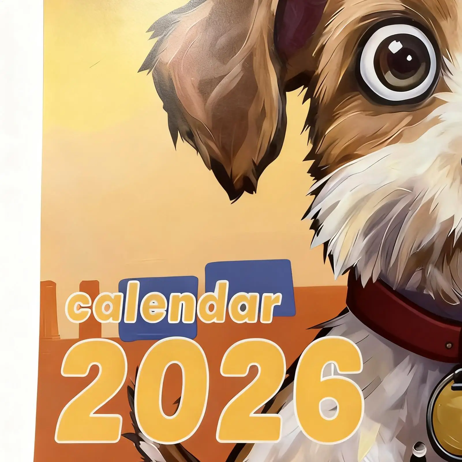 

Dog Calendar Cartoon Cute Dog Monthly Planner 12 Month Wall Calendar For Animal Lover Home School Wall Desk Daily Scheduling