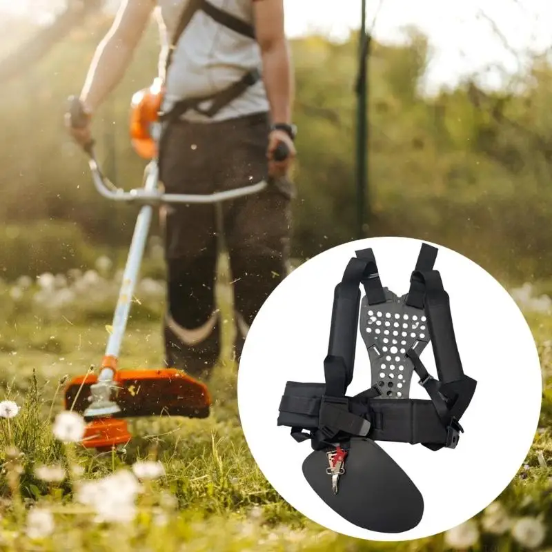 A2BE High Strengthes Lawn Mower Support Harness 30kg Capacity Breathable Design Lawn Mower Back Support Belt For Extended Use