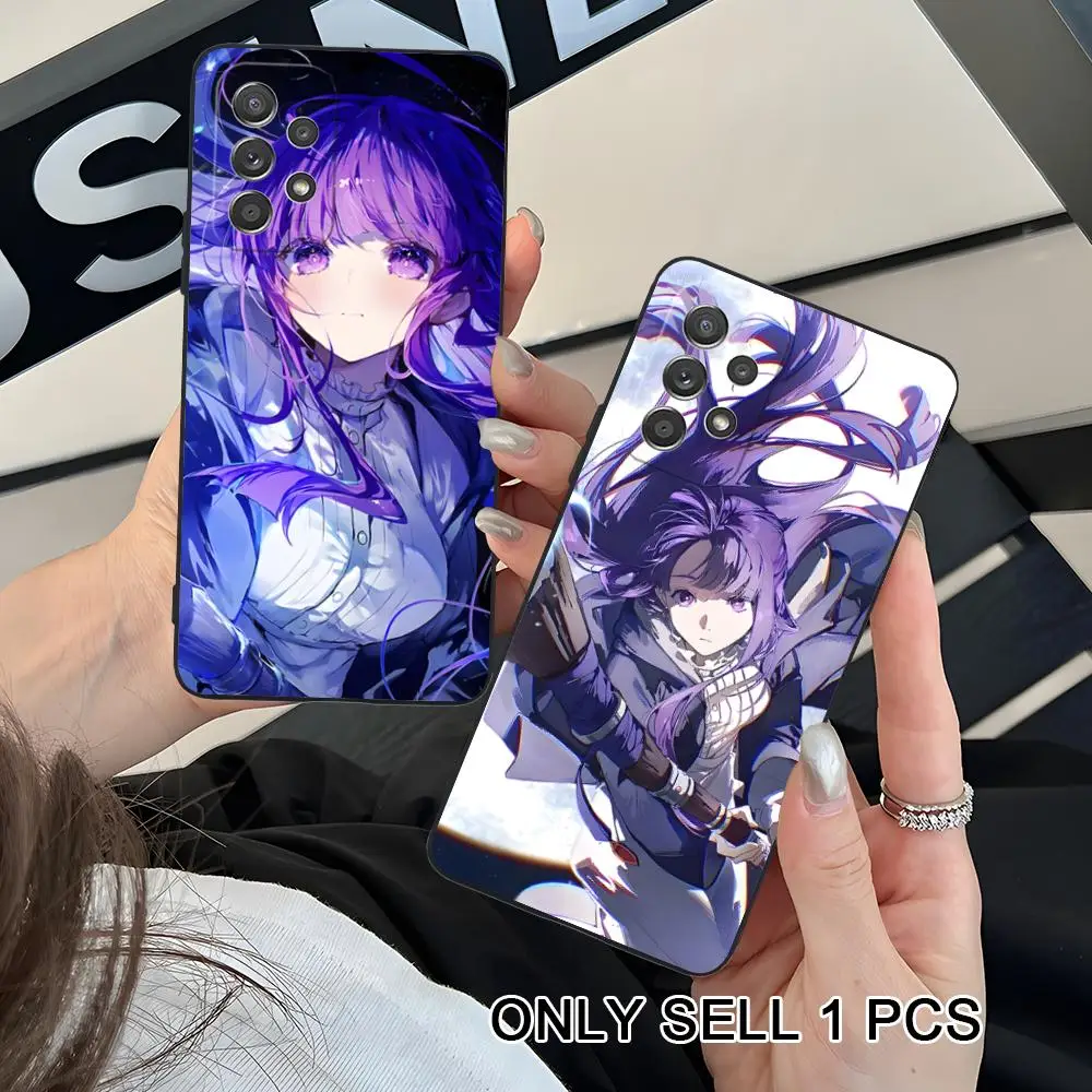 Sousou no Frieren Fern Phone Case for Samsung Galaxy A57 56 55 54 53 52 51 37 36 35 34 33 32 31 5G Soft TPU Shockproof Cover