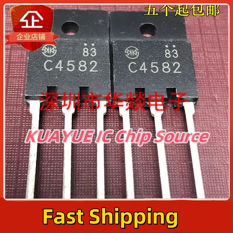 10PCS-30PCS  2SC4582  C4582    TO-3PF  600V 15A   Fast Shipping Quality Guarantee