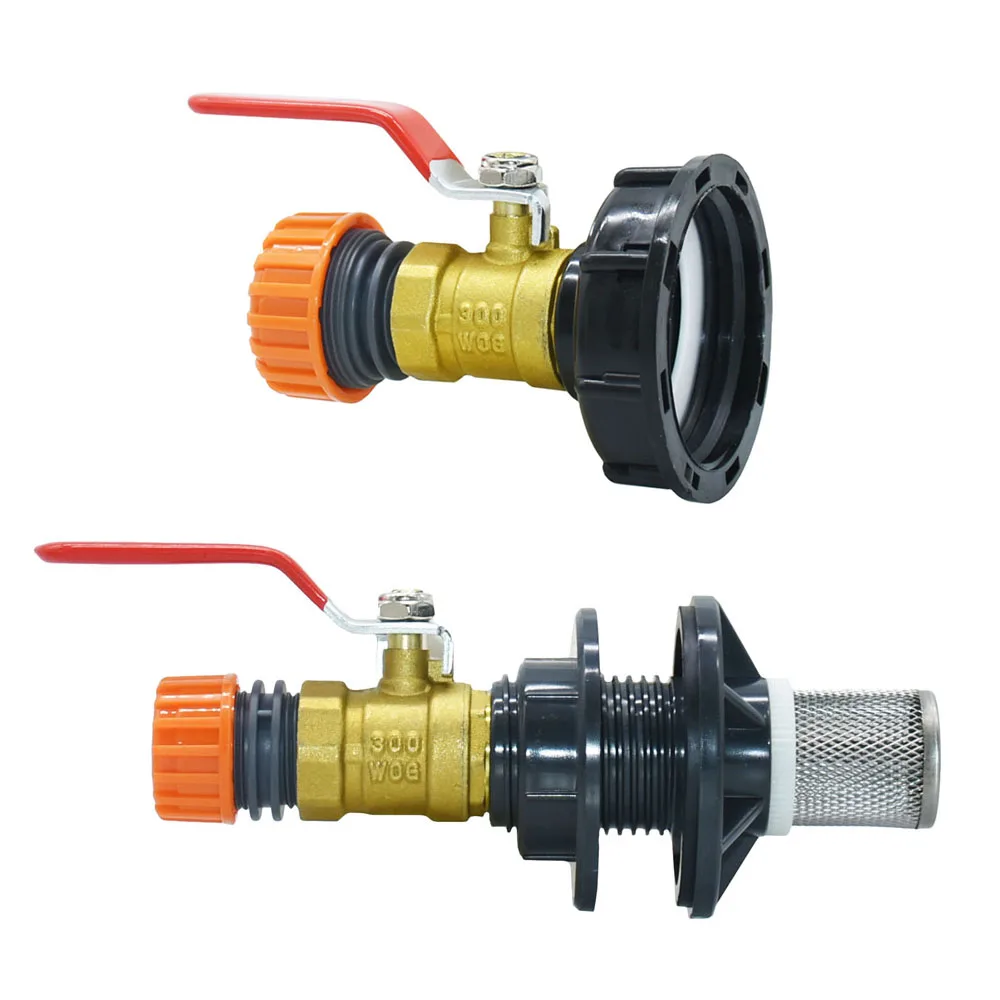 16mm 20mm IBC Water Tank Tap Hose Adapter 1/2 3/4