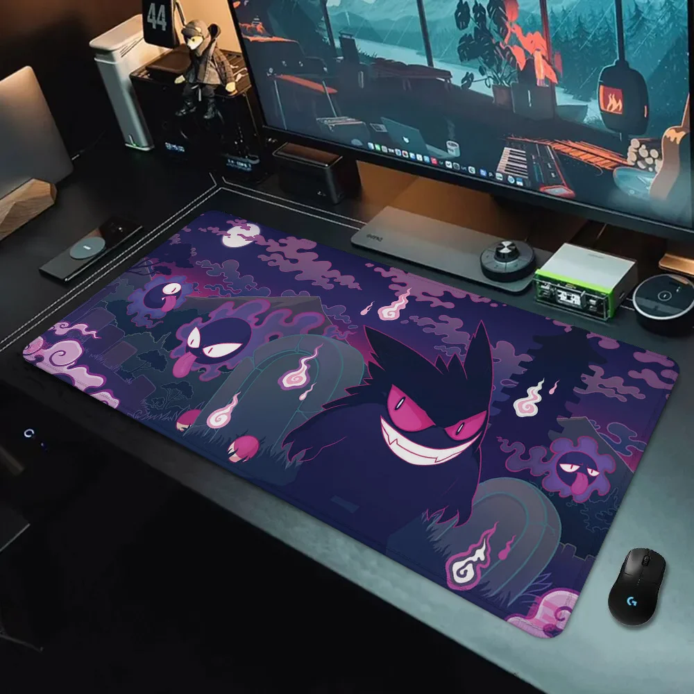 Lavender Town Office Accessories for Desk Setup Accessories Keyboard Gaming Room Decoration Anime Mouse Pad Gamer Desktops Mat