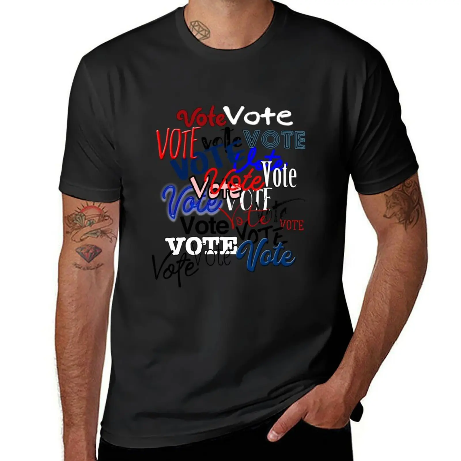 

Vote vote vote! T-Shirt Funny t-shirt anime cheap stuff mens t shirt