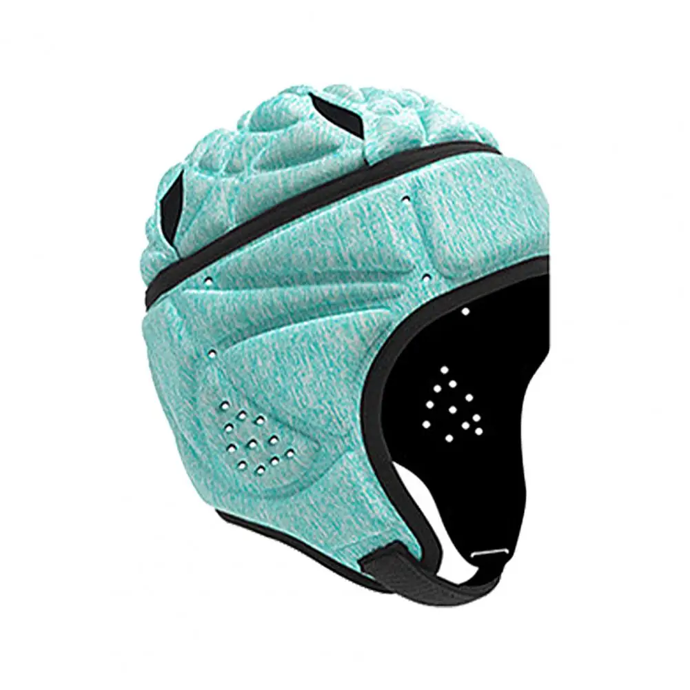 

Goalkeeper Helmet with Adjustable Buckle Shock-proof Breathable Damping Function Head Protector for Sports