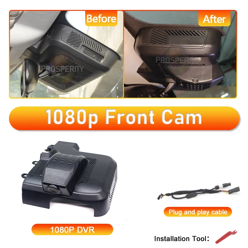 For Jaecoo J7 SHS PHEV 2023-2026 Plug and Play Dash Cam 4K 2160P Car Camera Recorder Dashcam WIFI Car Dvr Recording Devices image 3