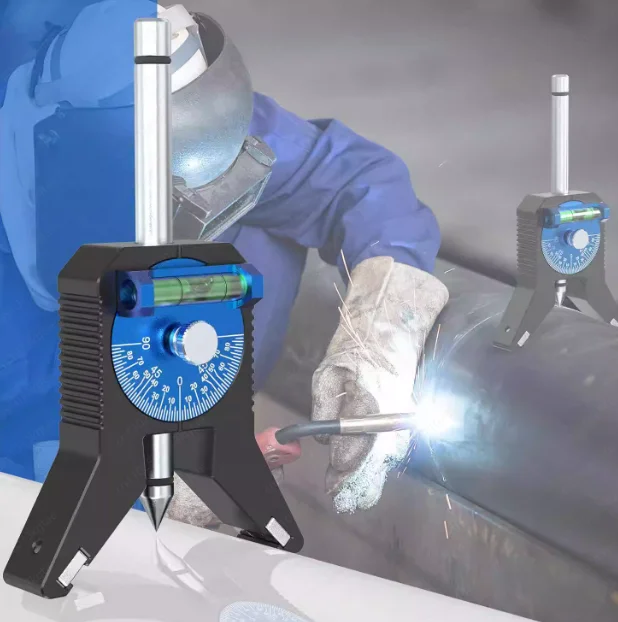 Pipe center locator, with magnetic center locator head, pipe fitting tool center locator