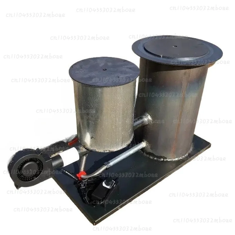 Double-Layer Hot Air Stove Waste Oil Vaporization Furnace Fast Heating Warm Air System for Efficient Oil Utilization