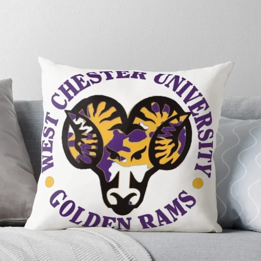 

West Chester University Throw Pillow Marble Cushion Cover Decorative pillow case Couch Cushions pillow