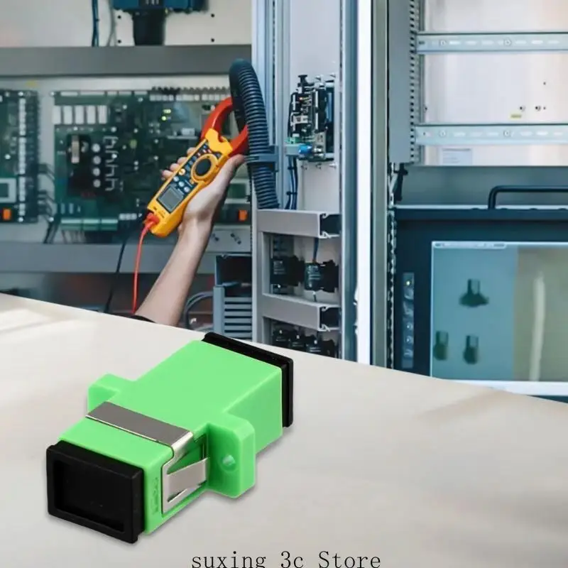 Single Mode Optical Connector Female To Female Simplex Adapter Simple Installs for Reliable internet  connection