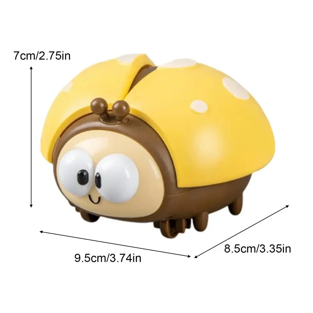 어린이 참신 장난감 초점 훈련 대화 형 교육 장난감, 귀여운 재미 있은 무당 벌레 공중 부양 공 동물 부는 공 기계 선물