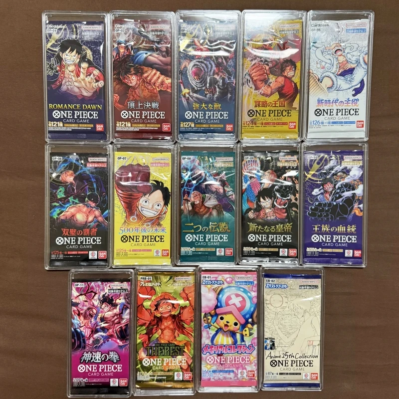 

В наличии Bandai Original Anime Booster Box One Piece Prb01 Op12 Eb02 Пробуждение новой эпохи Tcg Коллекционная карта Подарочные игрушки