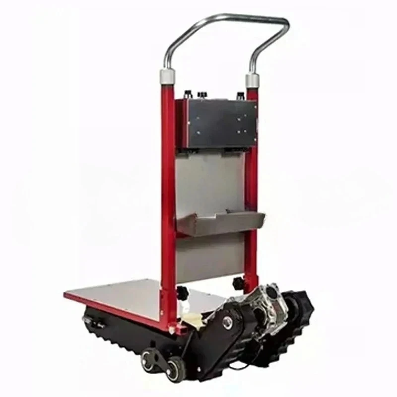 0KG/Silent Climbing Vehicle Cargo Handling Cart Crawler-type Up and Down Stair Climber Folding Angle Adjustle