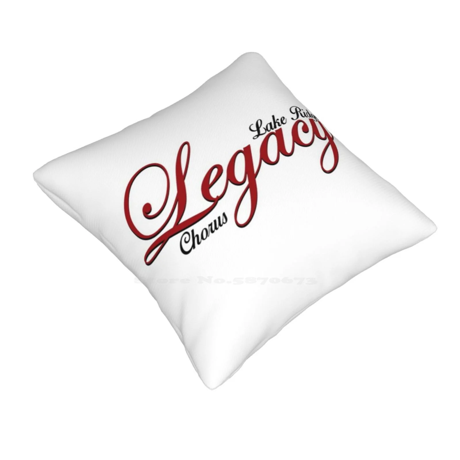 Lake Ridge Legacy Chorus Logo Soft Comfortable Pillowcase