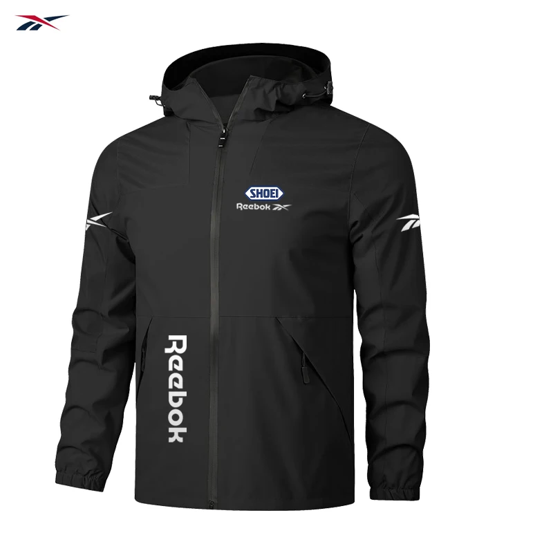 2026 Reebok Patchwork Jacket, Lightweight Windproof and Waterproof Men's and Women's Spring and Autumn Outdoor Leisure Sport Coa - view 6