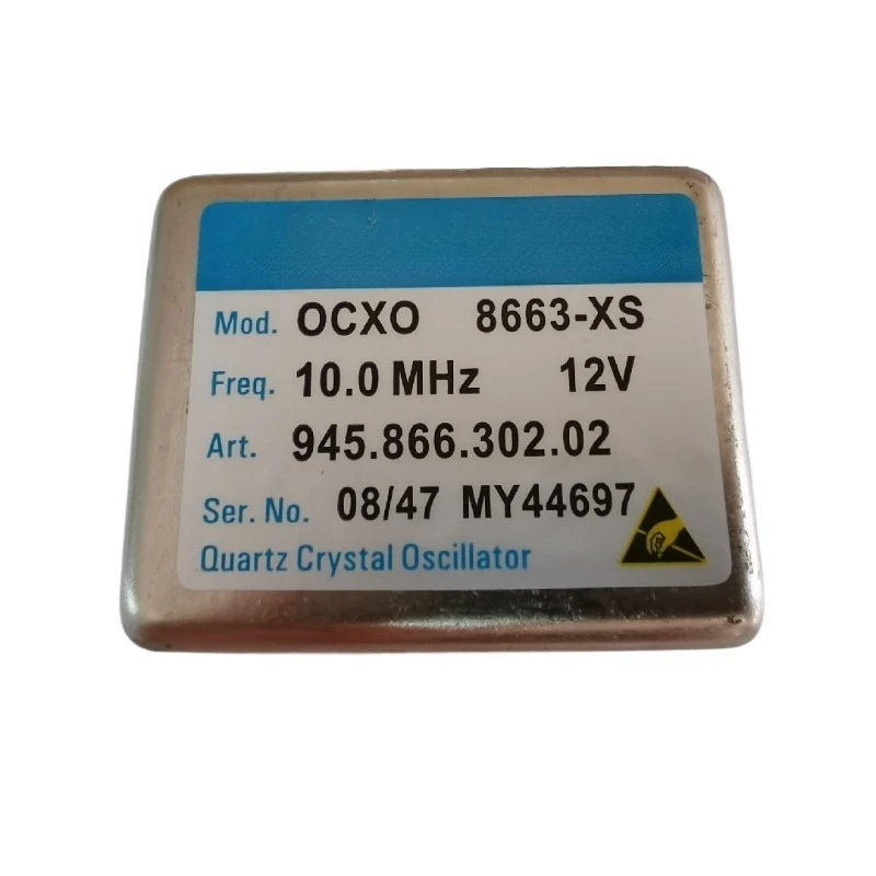 For Disassembly Parts OCXO8663XS 10MHZ Constant Temperature Crystal Oscillator 12V Sine Wave  1PCS
