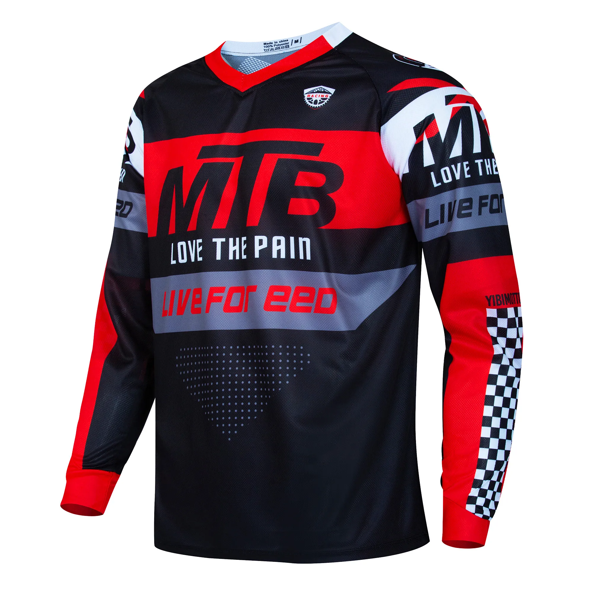 2025 Pro Men's Downhill Jersey Mtb Mountain Bike Mtb Shirts Offroad Dh Motorcycle Motocross Sportwear Bicycle Racing Cycling