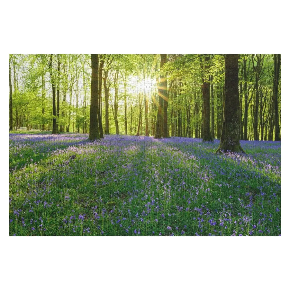 

Barton Wood Bluebells, Exmoor Jigsaw Puzzle Custom Name Wood Woodens For Adults Customizeds For Kids Wood Name Puzzle