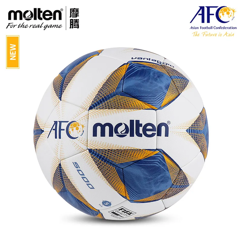 Original Molten FV5000 Size 5 PU Match Ball Professional football soccer goal balls of football ball balon bola de futbol