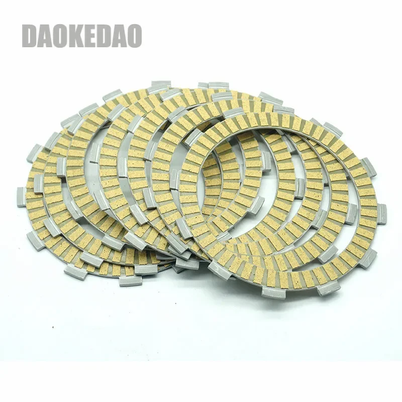 For Yamaha WR250Z 1991 1992 1993 YZ250 YZ 250 1988-1992 Motorcycle Clutch Kit Friction Disc Plates 7 Pieces Set