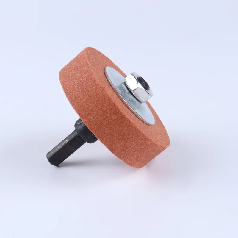 

3inch (Approx. 7.0cm) Rotary Grinding Stone, 3/ 8inch (Approx. 1.9cm) Branch Grinding Stone with Mounting Wheel, with Connecting Rod, Suitable for Bench Grinders, Drill Bits