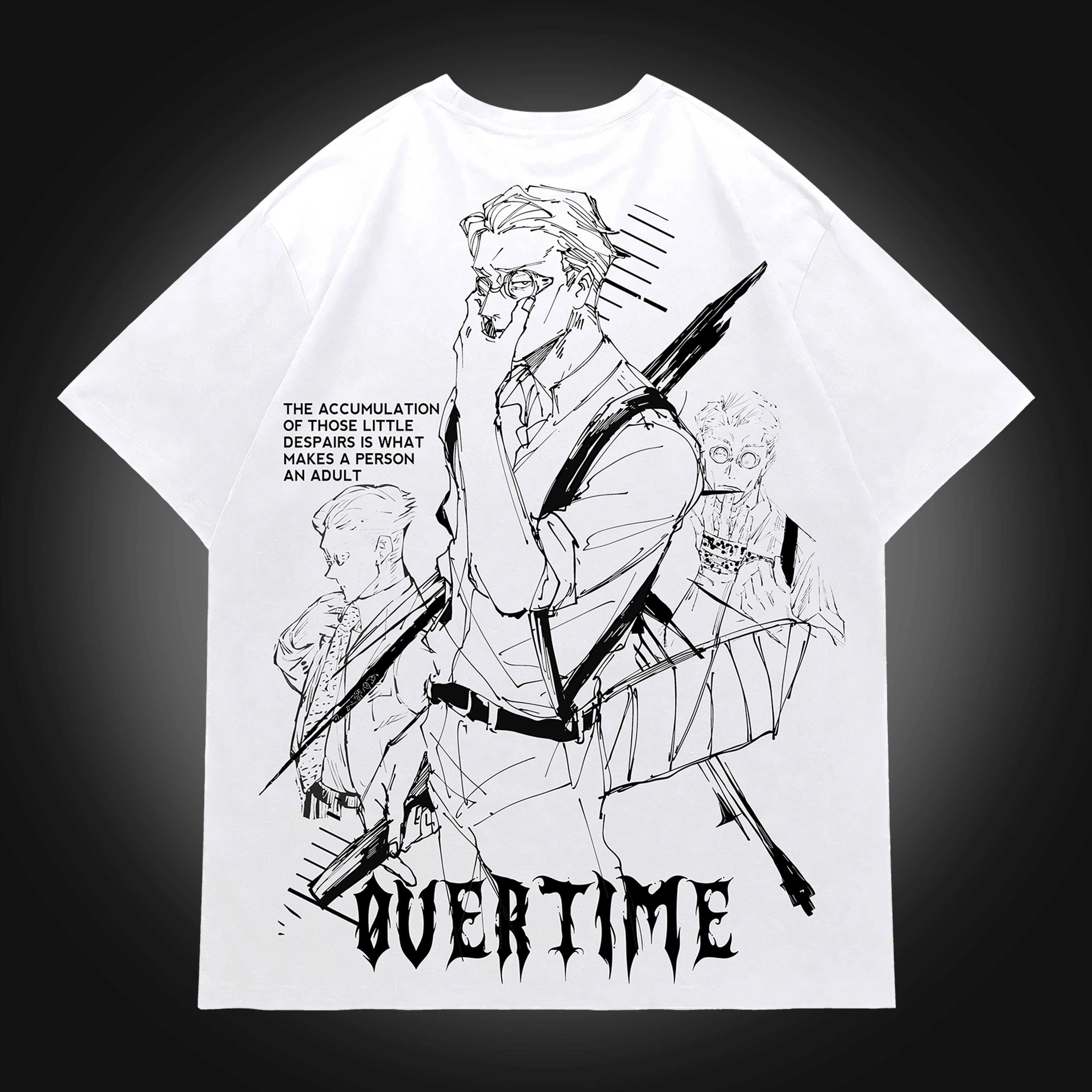 2026 Summer Jujutsu Kaisen Retro Cosplay T-shirt Men's Super Casual Cotton Printed Short-sleeved Unisex Children's Sports Shirt
