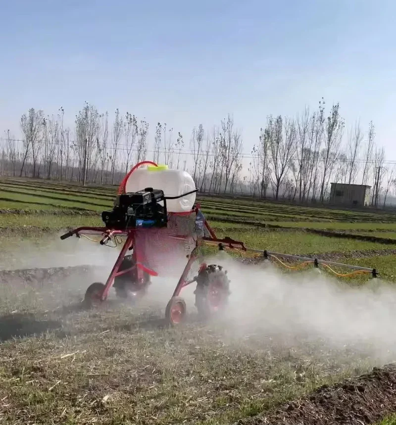 agricultural hand push sprayer gasoline powered boom sprayer 100L