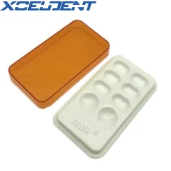 1pcs Dental Synthctic Acrylic Resin Teeth Shading Light Storage Box Color Toning Dentist Material