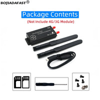 USB 2.0 Connector Mini PCI-E MPCIe Wireless Adapter 1 SIM Card Holder 2 Antennas + Protection Case For 3G 4G LTE Module Modem