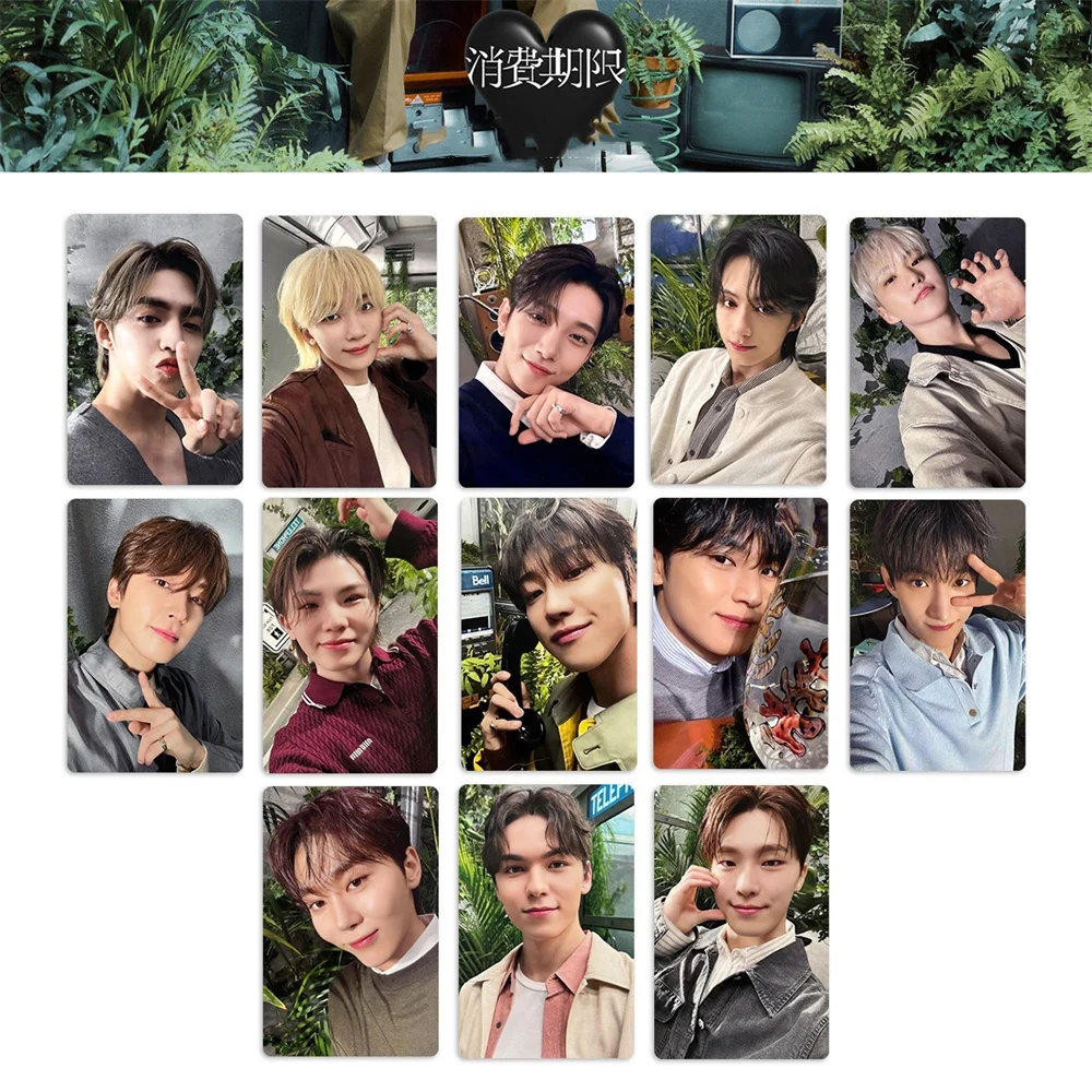 13Pcs/Set Kpop Japan Album S.COUPS JEONGHAN PhotoCard JOSHUA HOSHI WONWOO SEUNGKWAN Selfie Cards MINGYU THE8 Fans Collections