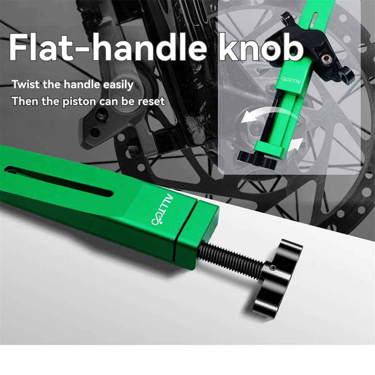 

AC22 Инструмент для поршня велосипедного тормоза Алюминиевый гидравлический суппорт дискового тормоза Инструменты для обслуживания велосипеда