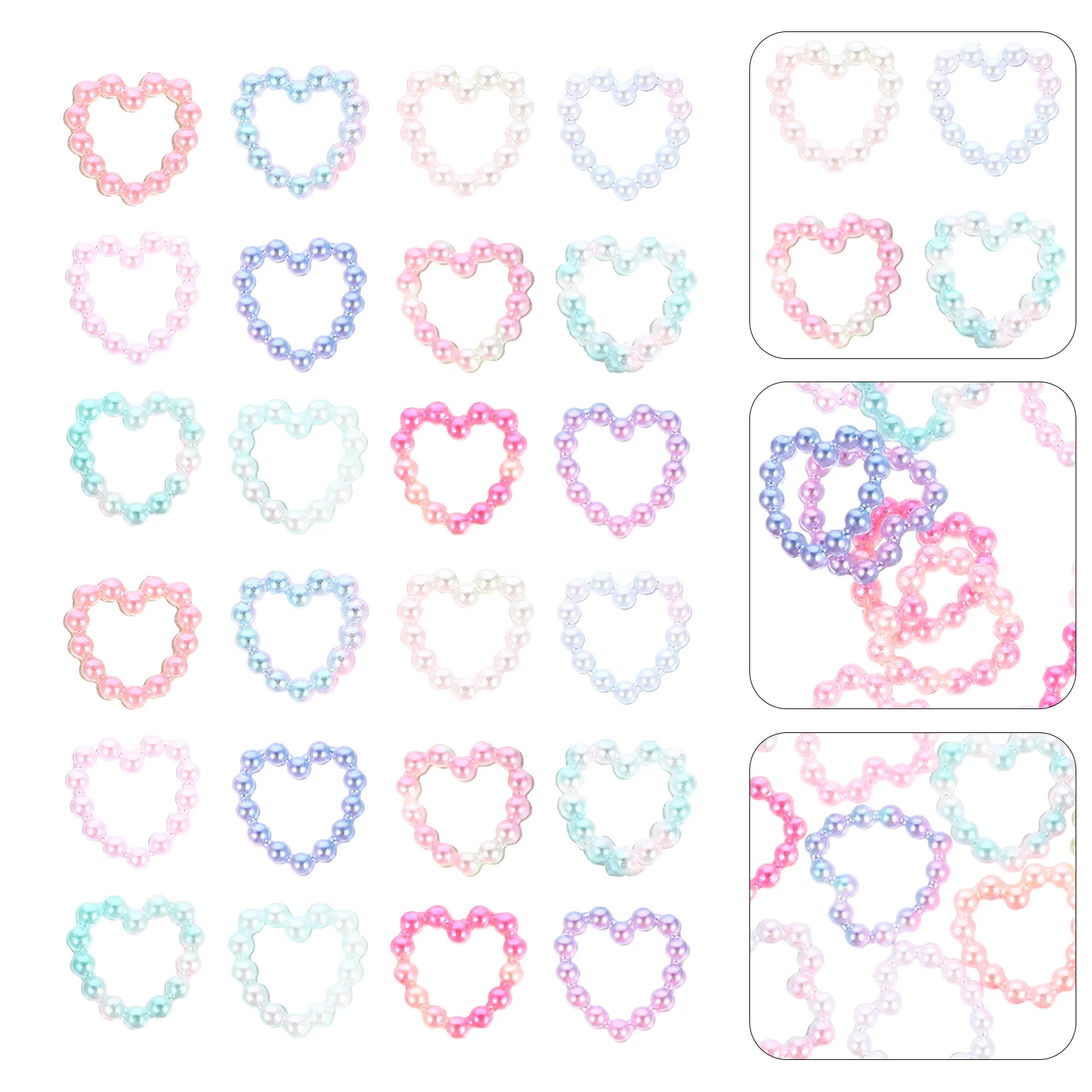 1 حقيبة من مسمار اللؤلؤ ترصيع حساسة DIY بها بنفسك مانيكير السحر مسمار الفن زينة للأظافر الاصطناعية الطبيعية مانيكير حلية #2