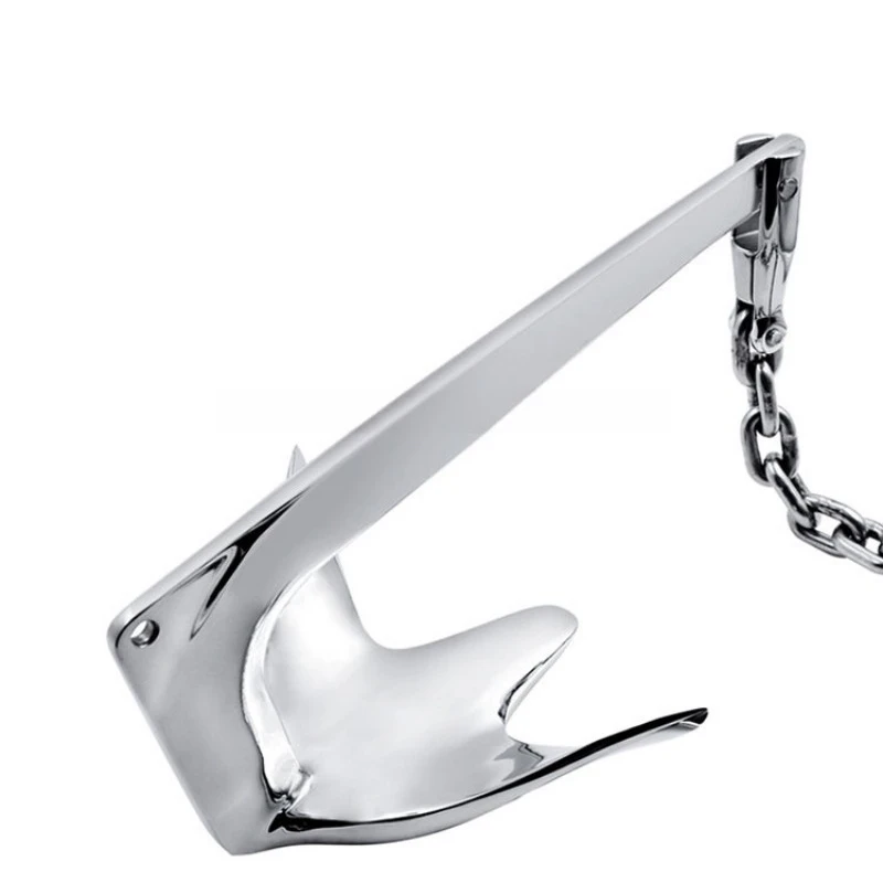 316 Stainless Steel High Holding Power Boat Anchor, Marine Hardware Accessory for Yachts & Fishing Boats