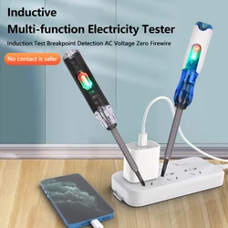 Intelligent Voltage Tester Pen Non-contact Induction Digital Power Detector Pencil AC24-250V Electric Screwdriver Circuit Tool