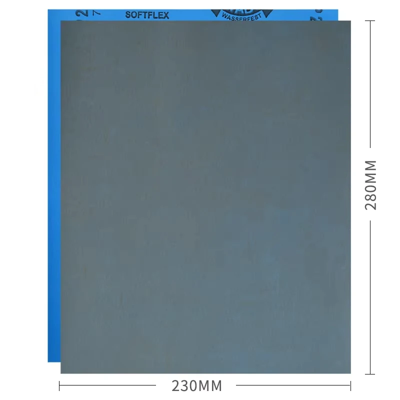 60-7000 Grit SandPapers 230*280mm Wet and Dry Polishing Sanding Wet/dry Abrasive Sandpaper Paper Sheets Surface Finishing Made