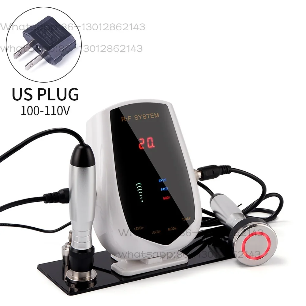 5MHz RF lifting machine, RF facial device, facial body, eye, tri pole RF machine