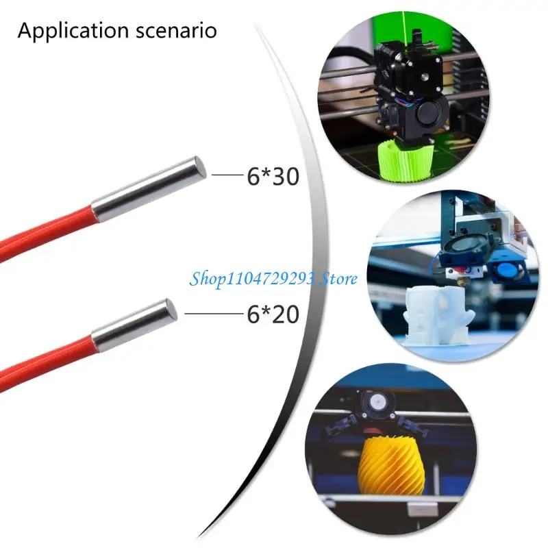 

Прочность керамического нагревательного патрона нагревательного стержня Y2GD 12V 24V 40W улучшает печать