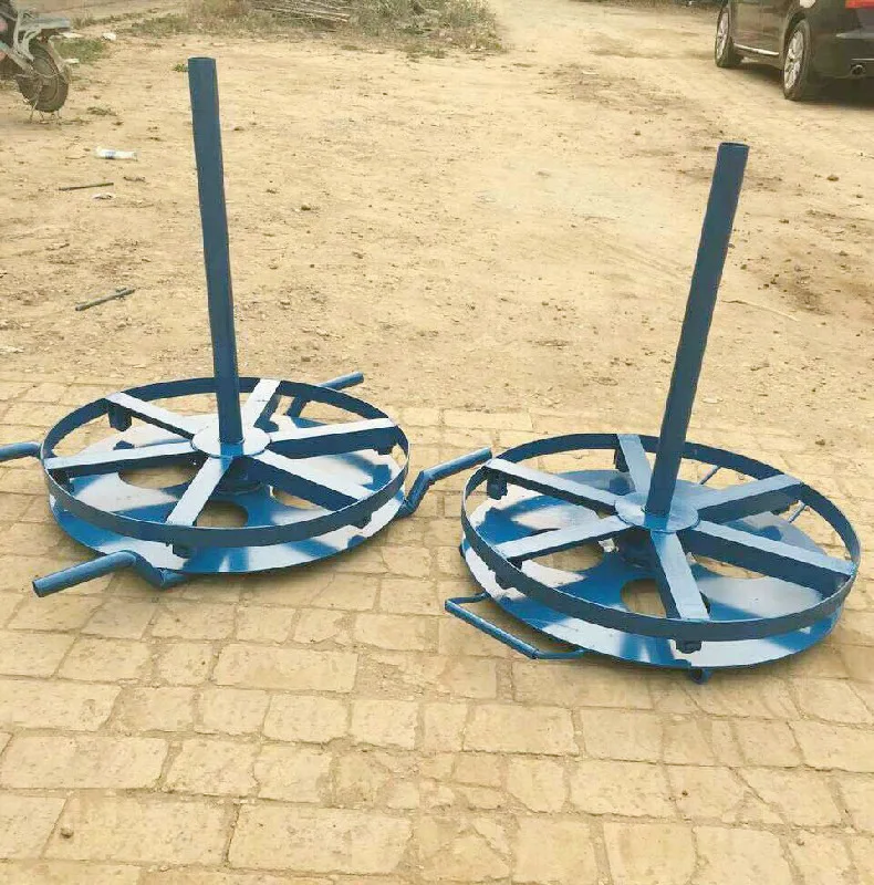 في الهواء الطلق سلك كهربائي متعدد النواة كابل بكرة طبل كابل محمول بكرة حامل الوقوف #6