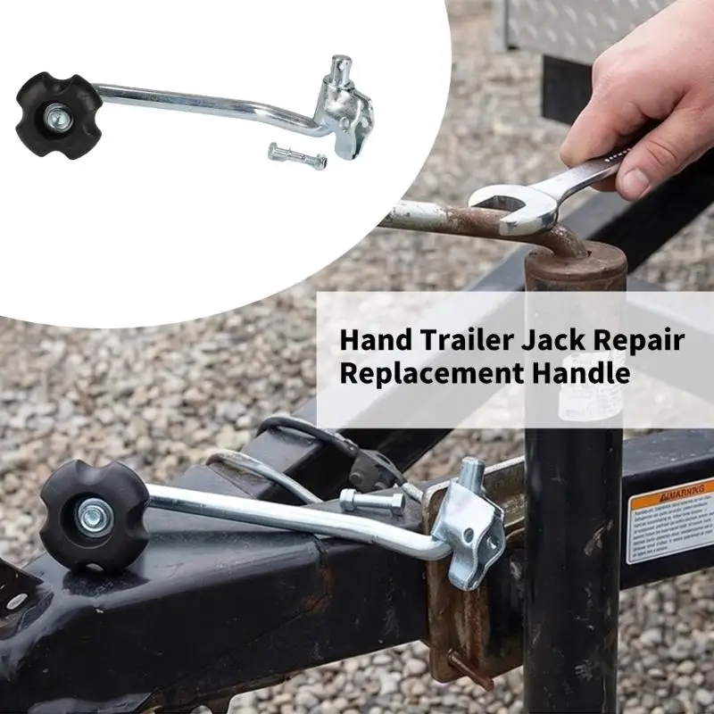 

Heavy Duties Steel Replacement Handle For Hand Crank Trailer Jacks With Ergonomic Grip And Rusts Resistant Finishing M4YD