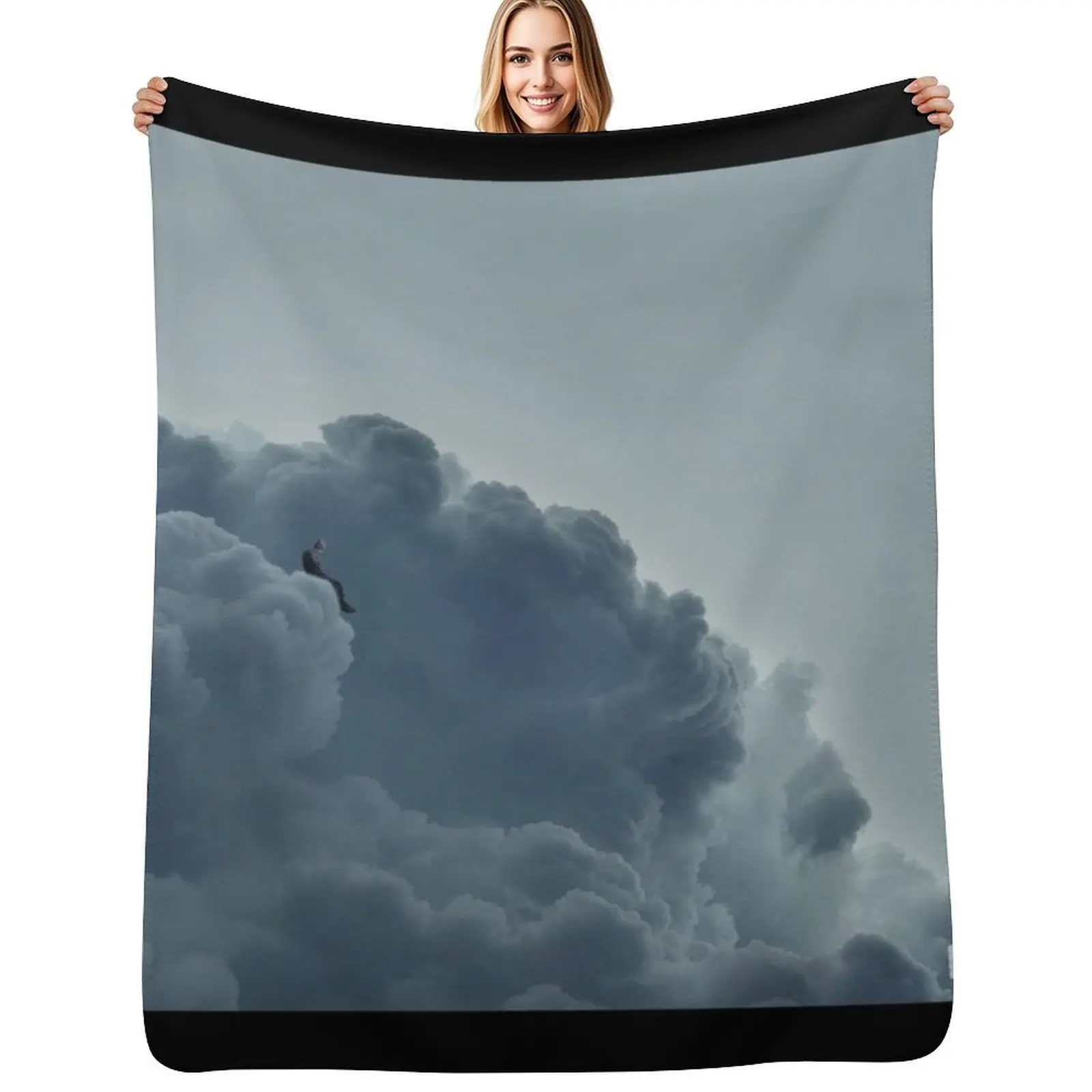 Clouds the mixtape Throw Blanket Warm Flannel Blanket for Couch Chair Bedroom