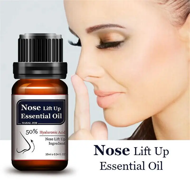 Nose Essential Oil Lift Up Heighten Rhinoplasty Collagen Firming Moisturizing Nose Shape Reshape Natural Face Skin Care