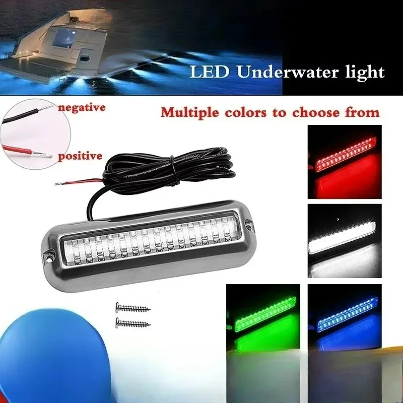 

Лидер продаж, 42 светодиода для IP68, навигационный фонарь для лодки, подводный понтон, морская лодка, транцевой светильник, водонепроницаемый светодиодный светильник с корабельным лучом