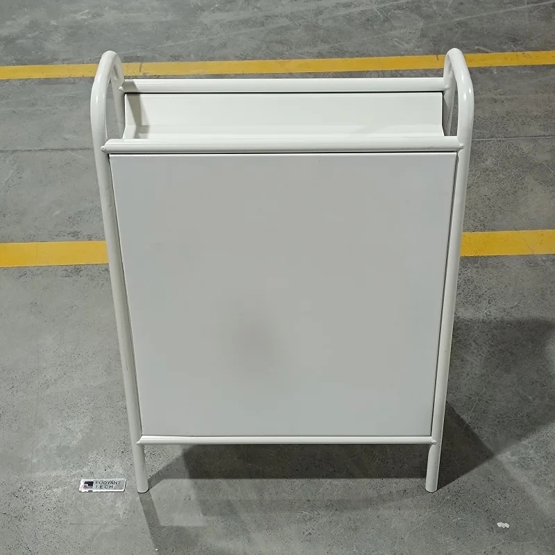 New Design Custom Shop Sign Stand Advertising A Board Sign Metal Frame Paint Color Cafe Sign