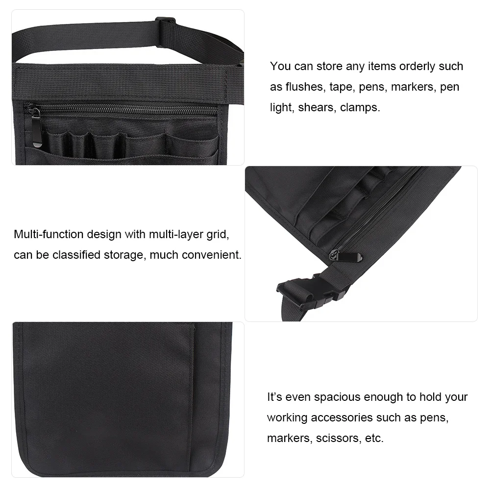 Cinturones Bolsa Para Mujer Herramientas Nylon Enfermera Cintura Bolsa Almacenamiento Médico Cinturón Para Mujer