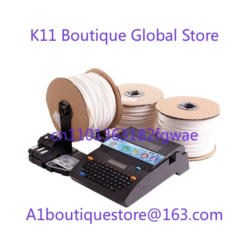 Computer Casing Marking Machine Line Coding Number Tube Printer Number Tube Printer Heat Shrink Tube Marking Machine