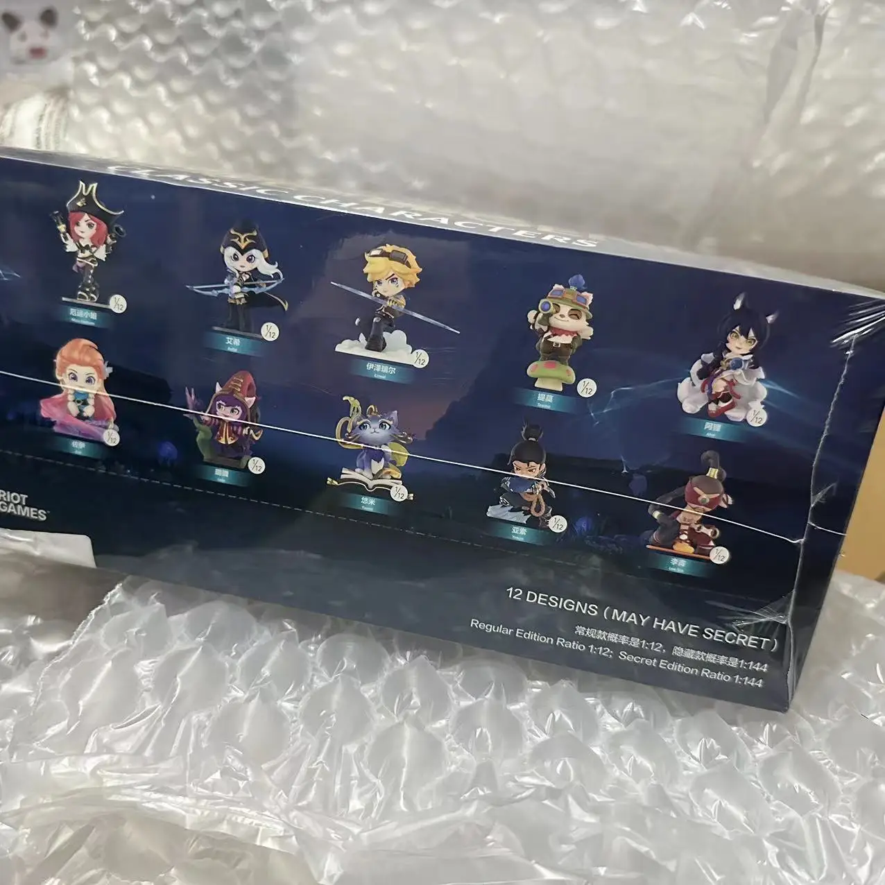 Classic Characters Blind Box Set Ahri Yuumi Lulu Teemo Yasuo Jinx Ashe Zoe Seraphine Figure Genuine Original Packaging Brand New