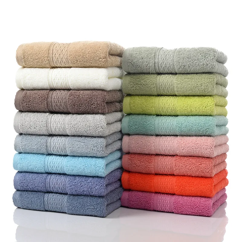 

Cotton Hand Towel Ultra Soft Hand Towels with Assorted Colors (13 x 30 Inches) Lightweight and Quick Dry