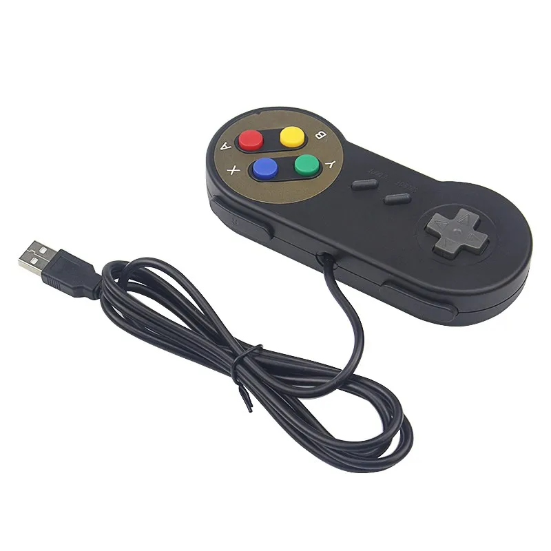 2PCs USB Gamepad Retro Gaming Joystick Wired Controller for PC NESPi RetroPie Game Control for Raspberry Pi 4 B