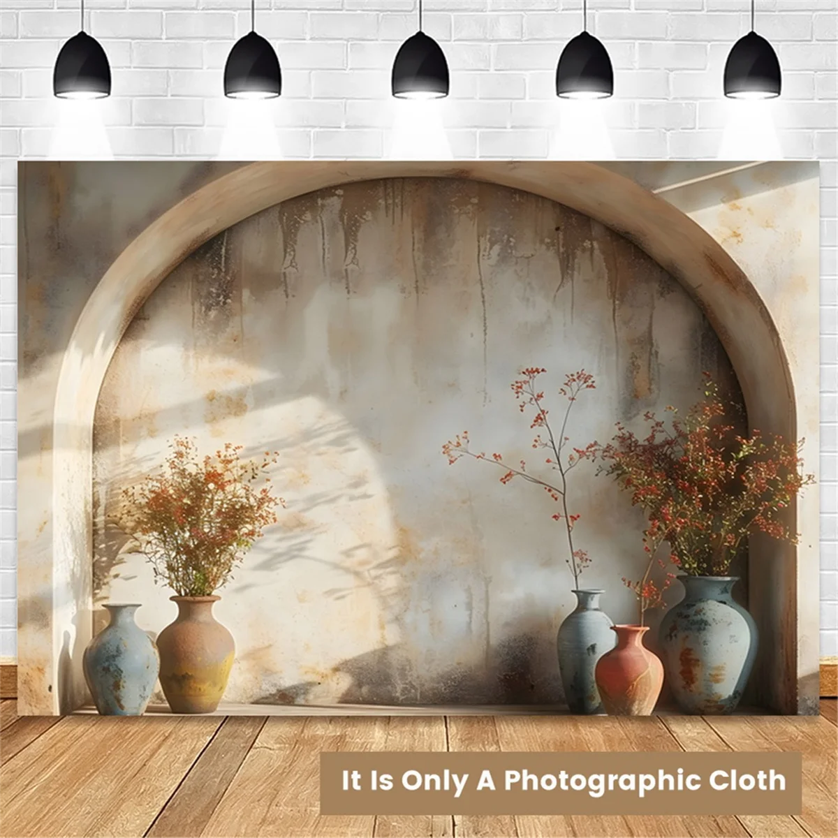 

X62A_Plant Arch Studio Крытая атмосфера фон для фотосъемки ткань, G