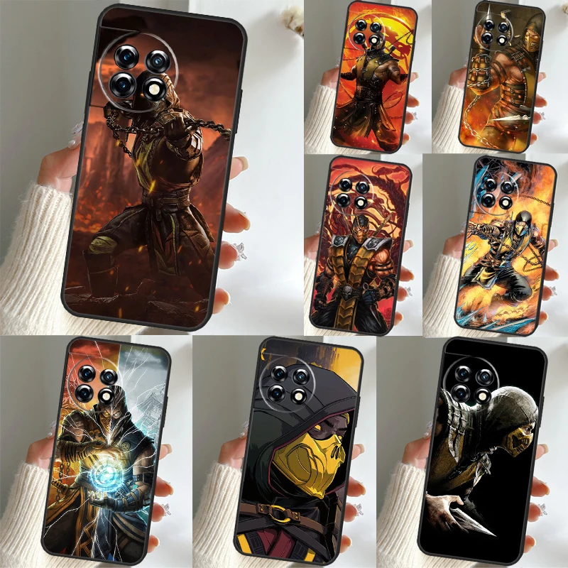 Mortal Combat Case For OnePlus Ace Pro 9 10 11 8T 9RT 10T Cover For OnePlus Nord 2 2T CE 2 Lite N10 N20